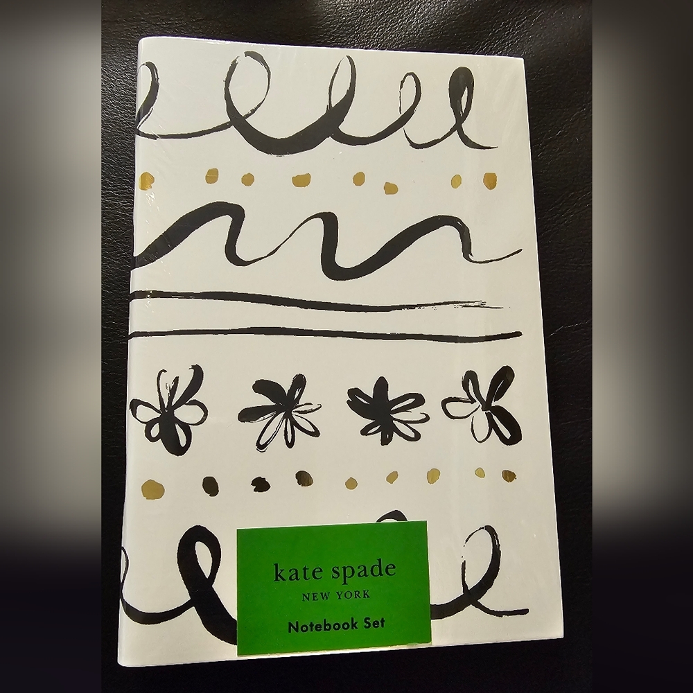 Kate Spade Set Of Two Notebooks Set 80 pages each New sealed in package